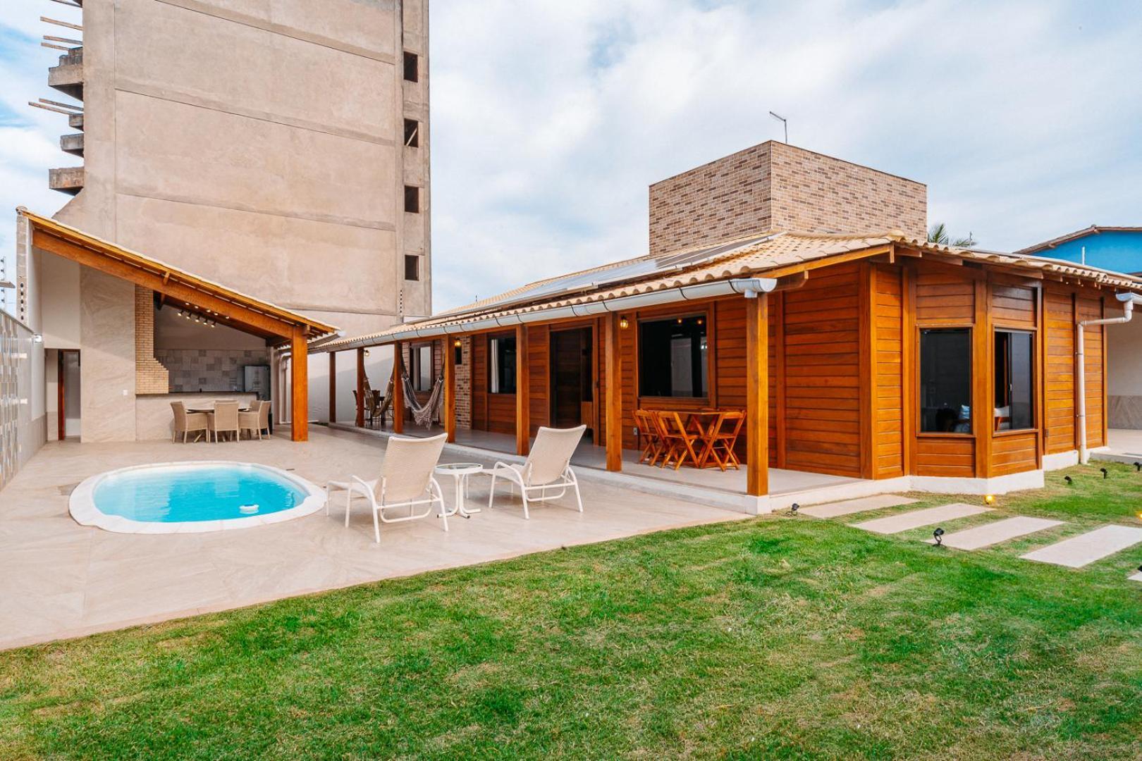Casadecastelhanos, Quadra Do Mar De Castelhanos, 4 Suites Com Ar, Churrasqueira, Piscina, Hidromassagem, Cozinha Integrada Gourmet Ideal Para Familia E Amigos 안치에타 외부 사진