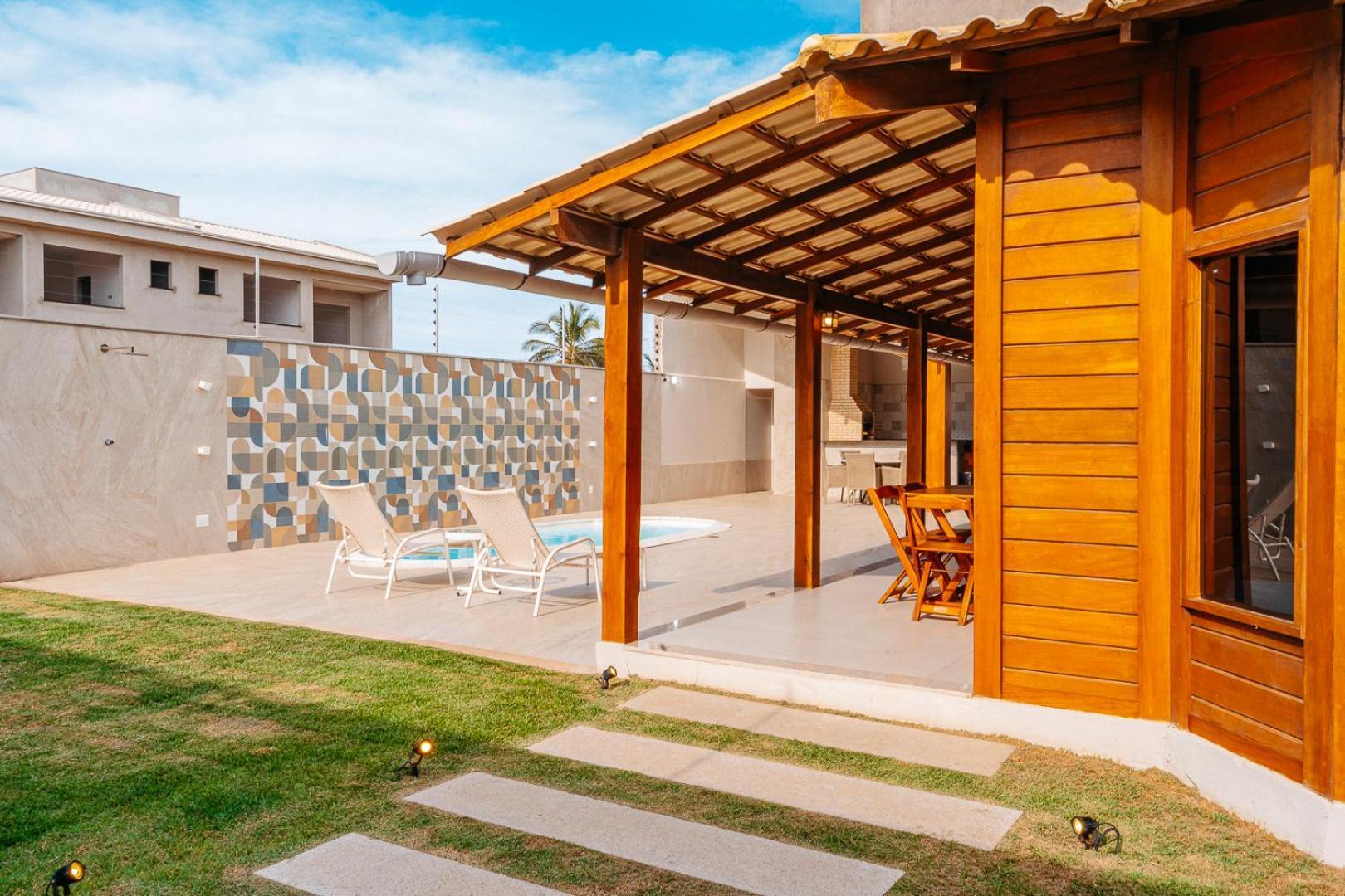 Casadecastelhanos, Quadra Do Mar De Castelhanos, 4 Suites Com Ar, Churrasqueira, Piscina, Hidromassagem, Cozinha Integrada Gourmet Ideal Para Familia E Amigos 안치에타 외부 사진