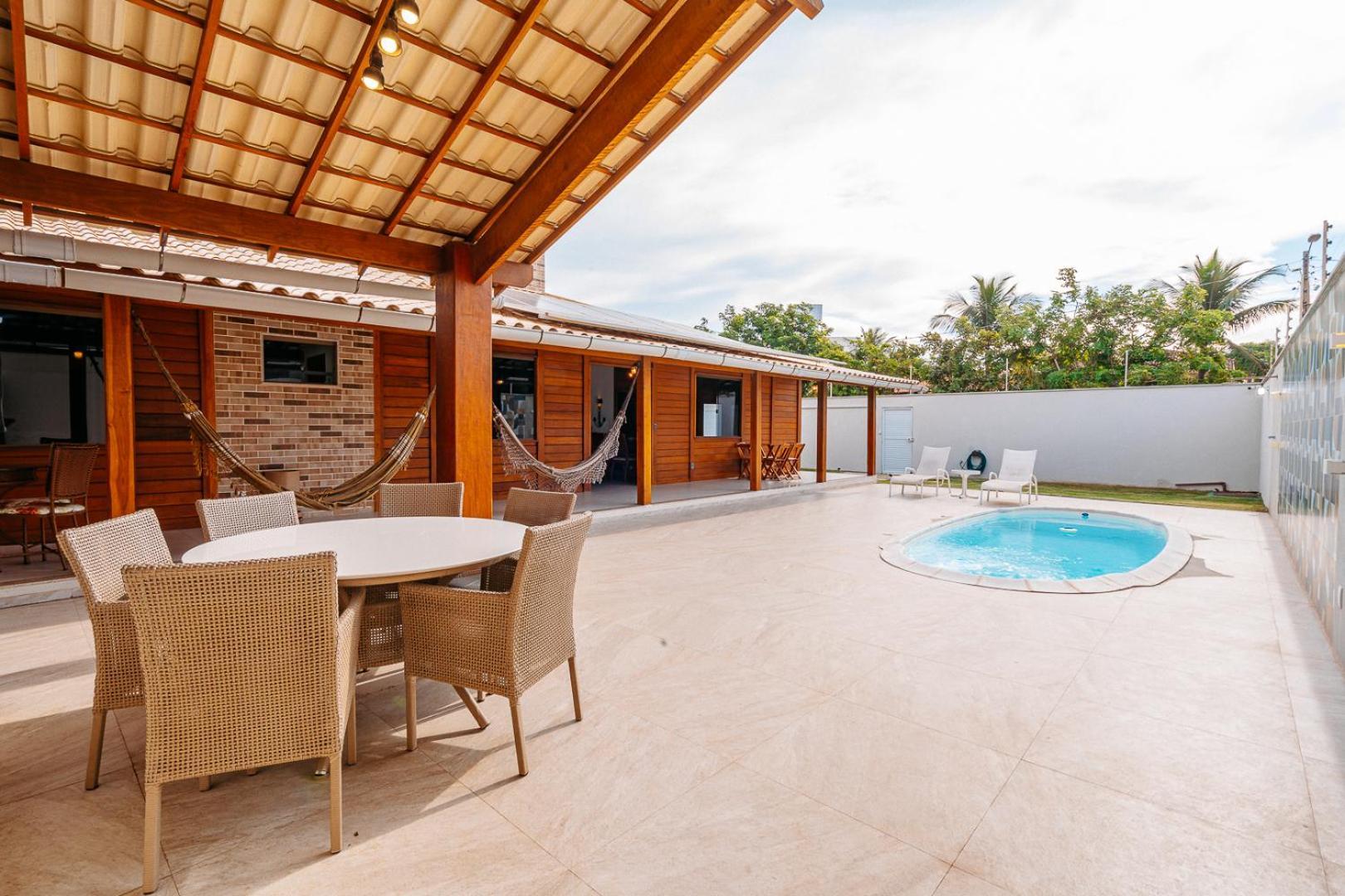 Casadecastelhanos, Quadra Do Mar De Castelhanos, 4 Suites Com Ar, Churrasqueira, Piscina, Hidromassagem, Cozinha Integrada Gourmet Ideal Para Familia E Amigos 안치에타 외부 사진