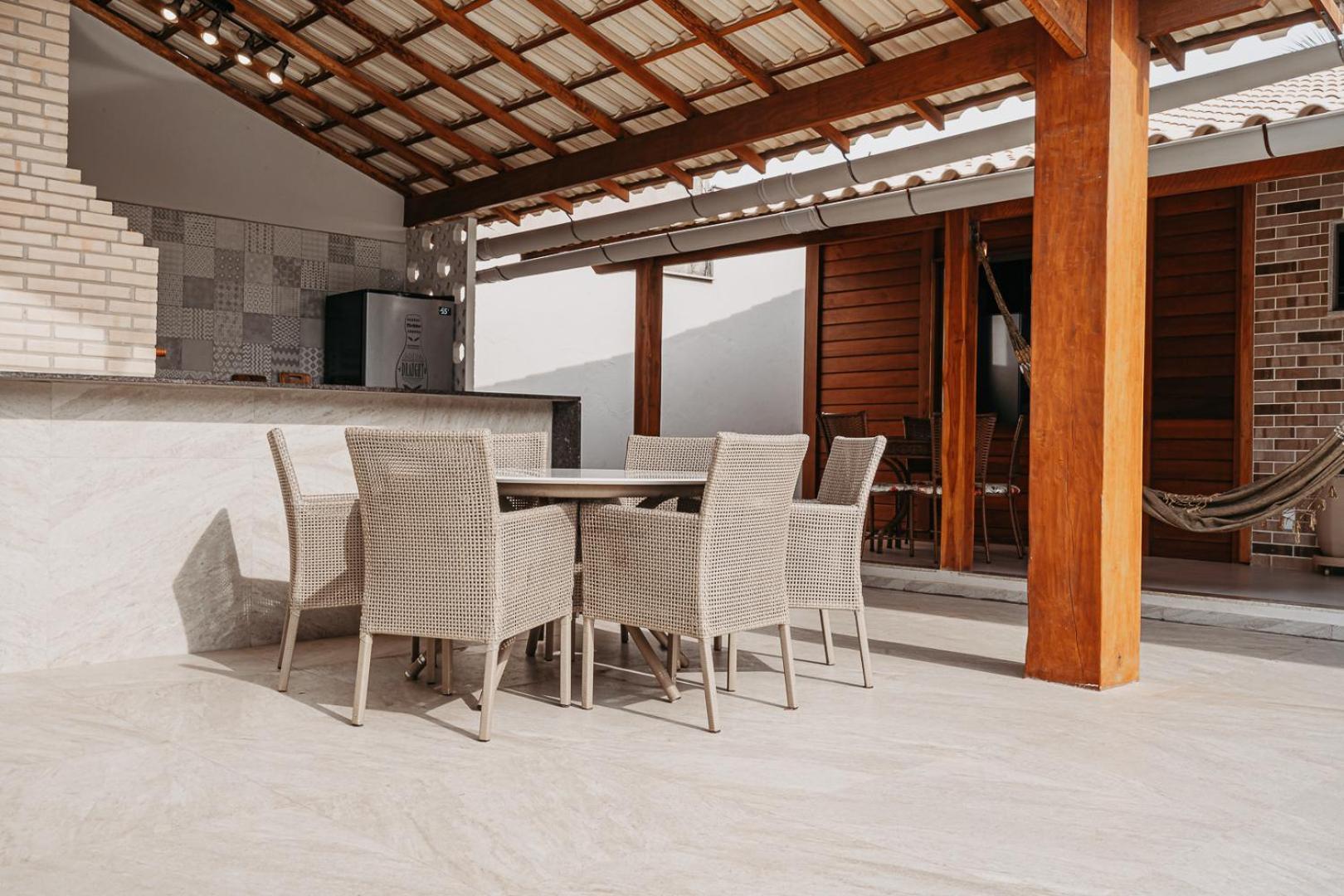 Casadecastelhanos, Quadra Do Mar De Castelhanos, 4 Suites Com Ar, Churrasqueira, Piscina, Hidromassagem, Cozinha Integrada Gourmet Ideal Para Familia E Amigos 안치에타 외부 사진
